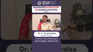 Anovulation  Ovulation Problems  Part 6  Dr C Suvarchalaa  ZIVA Fertilityy [upl. by Killoran]