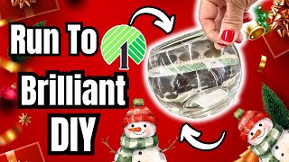 Brilliant Christmas DIY Using Dollar Tree Glass Bowls DIY JOYFUL Home Decor thats inexpensive [upl. by Whiteley440]