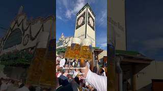 Drei Sonnen bei Kaiserwetter ☀️🍺 bavarianbeerworldwidebierlehreraugustinermaßkaiserwetterwiesn [upl. by Maleen]