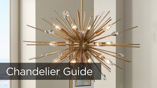 How to Buy a Chandelier  Buying Guide Tips and Ideas from Lamps Plus [upl. by Arahk]