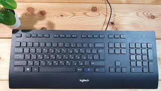 Обзор клавматуры Logitech K280e Бесшумная клавиатура [upl. by Arinaj]