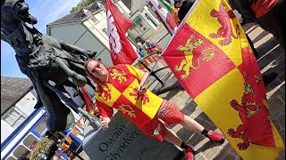 Owain Glyndwr Day Parade in Corwen 2024 [upl. by Llertniuq]