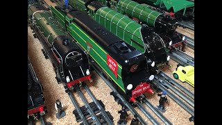 Ace Trains Bulleid West Country Pacific 0 Gauge Tinplate Padstow Spam can [upl. by Walli]