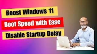 Disable Startup Delay Using StartupDelayInMSec Registry Key On Windows 11 [upl. by Olnay]