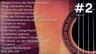 15 Weihnachtslieder auf der Gitarre  Die schönsten Weihnachtslieder 2  Video Mix  Playlist [upl. by Merlin]