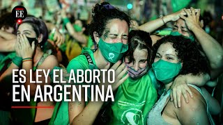 Argentina legaliza el aborto ¿qué sigue ahora  El Espectador [upl. by Ellesor]