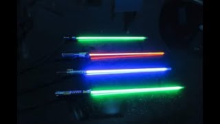 Starwars 16 Scale Lights Up Lightsaber Tutorial part 1 [upl. by Pepita628]