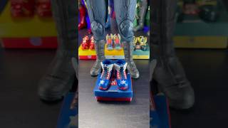 GACHA Marvel Shoes Toy with Hot toys shorts gacha hottoys [upl. by Ecneitap]