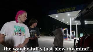 Baylen Levine and Lil Yachty get confronted at a gas station [upl. by Lundgren]