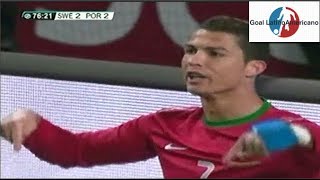 Suecia vs Portugal 23 Resumen amp Goles  Repechaje  19112013 [upl. by Mialliw913]