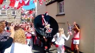 Obby Oss Day In Padstow Cornwall 2012Part 1MP4 [upl. by Meekar]