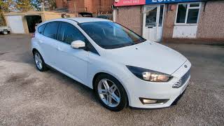 FOR SALE IN CASTLEFORD  Ford Focus 15 TDCi Titanium Euro 6 [upl. by Anitap942]