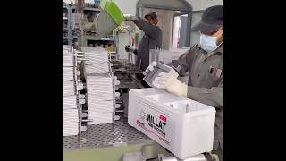 How Batteries Are Produced in Factories  ProductionProcess of MILLAT BATTERIES at large scale [upl. by Cly]