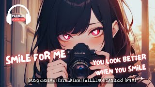 Yandere Classmate Pretends to Be a Photographer Just to Take Photos of You Stalker Possessive [upl. by Llenrad335]