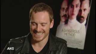 Michael Fassbender Interview  Child Actors amp Having Kids [upl. by Lakim436]