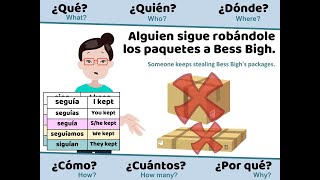 Spanish 3  Lesson 32  Interact a story 2  Day 1 [upl. by Longmire]