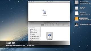 Thunderbolt vs USB 30 vs USB 20 vs SATA Speed Test SSD  HDD [upl. by Stacy]