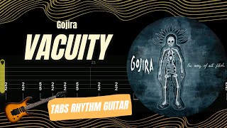 Gojira  Vacuity TABS RHYTHM GUITAR [upl. by Siva]