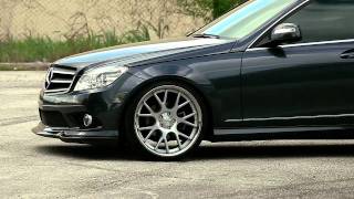 Mercedes Benz C350 on 20quot Vossen VVSCV2 Concave Wheels  Rims [upl. by Adanar650]