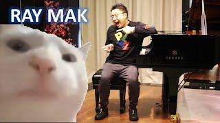 Vibing Cat Ievan Polkka Piano by Ray Mak [upl. by Bolme]