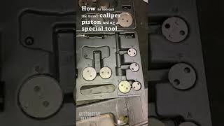 Special Tool for Caliper Piston Retraction or Screwdriver Which one do you prefer [upl. by Quartas989]