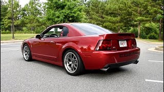 Mustang Cobra Terminator w longtube headers and LOUD full exhaust [upl. by Schertz]