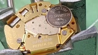 Assembly And Disassembly of miyota caliber Gl20 watches miyota [upl. by Asseret]