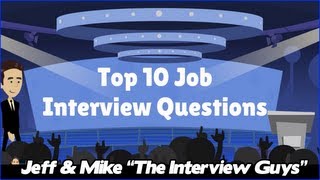 Top 10 Job Interview Questions and Answers [upl. by Dollar]