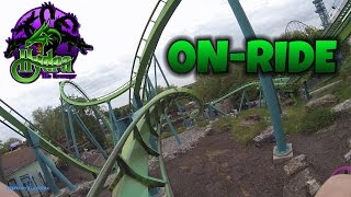 Hydra The Revenge Onride Front Seat HD POV Dorney Park [upl. by Haley]