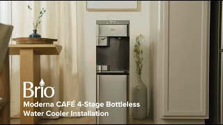 Brio Moderna 4Stage Reverse Osmosis Coffee Maker amp Bottleless Water Cooler I ModelCLPOU730UVRO4C F [upl. by Harwilll269]