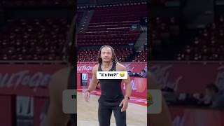 🔉 Carsen Edwards Micd Up in Euroleague PreGame Routine  euroleague [upl. by Ramos704]