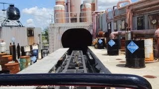 Backlot Stunt Coaster HD POV Kings Island [upl. by Drazze]