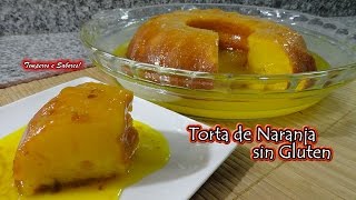 Torta de Naranja sin Gluten receta super fácil [upl. by Sherourd]