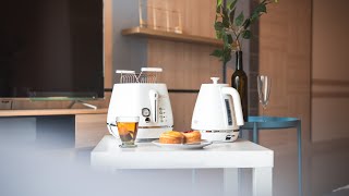 Shooting In Style With De’Longhi Distinta Moments Toaster  Kettle Set [upl. by Pascale490]