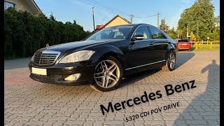 MercedesBenz S320 W221  Winter drive [upl. by Huebner38]