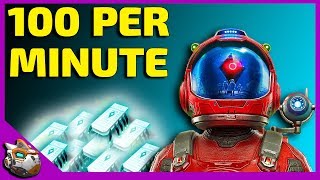 How to Farm 100 Nanite Clusters Per Minute  No Mans Sky Beyond 2019 Fast Nanites [upl. by Way170]