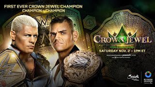 Crown Jewels War Cody Rhodes Vs Gunther Champion Vs Champion Match 2024  Explained Hindi [upl. by Ssegrub]