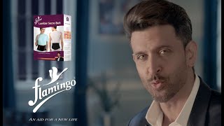 Flamingo Health  Lumbar Sacro Belt  Hrithik Roshan  New TVC [upl. by Ula719]