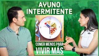 AYUNO INTERMITENTE  Comer menos para vivir más  Ana Lucía Mendoza Nutrióloga [upl. by Tewell74]