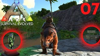 FIRST CAVE RUN AND MASSIVE UPGRADE 07  ARK Survival Evolved  The Island [upl. by Devin129]