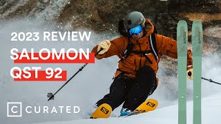 2023 Salomon QST 92 Ski Review 2024 Same Tech Different Graphic  Curated [upl. by Nathanson]