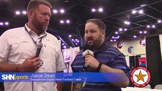 THSCA 2017  Georgetown Eagles Head Football Coach Jason Dean [upl. by Sim175]