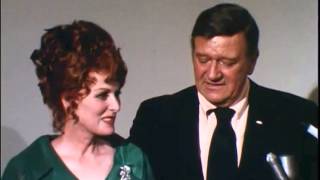 John Wayne And Maureen OHara  Interview [upl. by Elamef686]