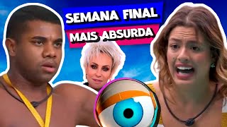 MELHOR ÚLTIMA SEMANA DE BBB DE TODOS OS TEMPOS [upl. by Bruning582]