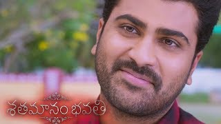 Sharwanands plan to unite indraja and her brother  Shathamanam Bhavathi [upl. by Gen]