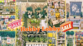 👑 Hobby Lobby EasterSpring Clearance Event Storewide Clearance Shop With Me Must Watch 💯👑‼️ [upl. by Adaj58]