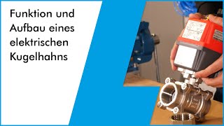 Prozessautomation leicht gemacht Mit elektrisch betätigter Kugelhähnen Funktion und Inbetriebnahme [upl. by Bobbette639]