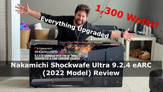 Upgraded Nakamichi Shockwafe Ultra 924 Ultra eARC 2022 Flagship Model 1300 Watts [upl. by Oicnoel565]