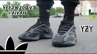 ADIDAS YEEZY 700 V3 ALVAH REVIEW amp ON FEET [upl. by Akeimahs]