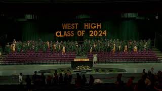 West High School Commencement Ceremony 2024 [upl. by Ardnasac]